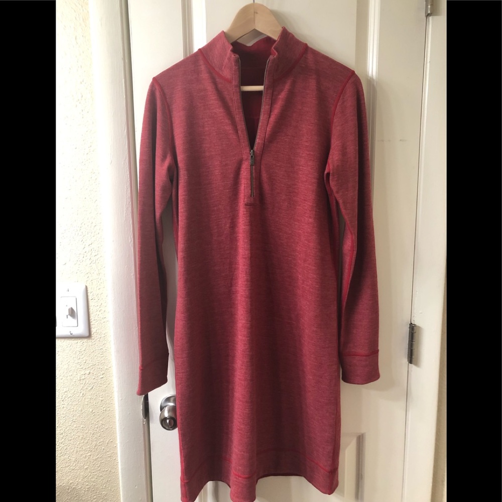 Tommy Bahama cotton reversible long sleeve dress